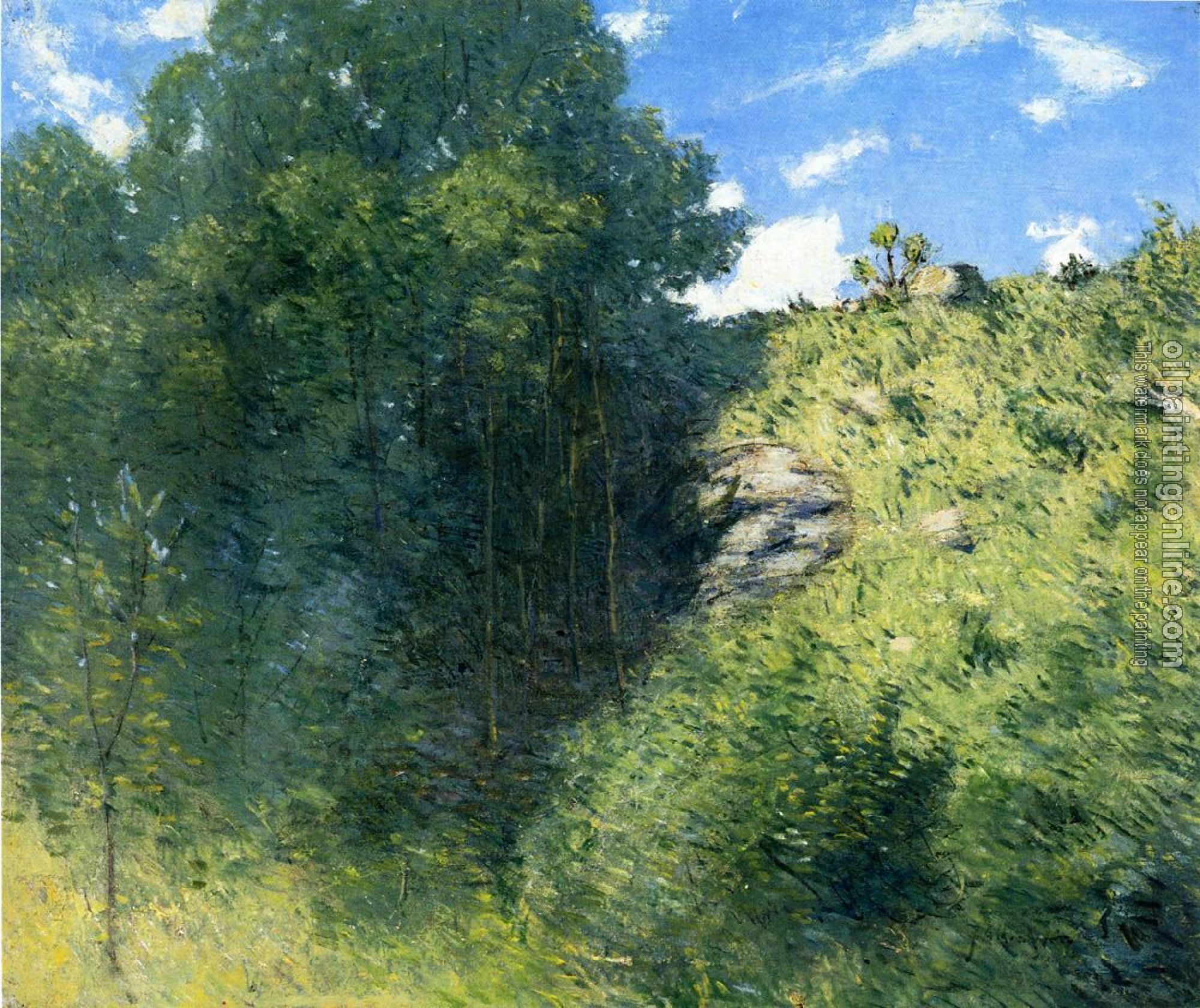 Weir, Julian Alden - Ravine near Branchville